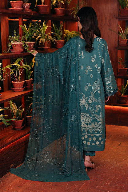 Nureh | Exclusive Jacquard | NE-224 - Luxury Dress - available at Maria Faisal in UK and USA.