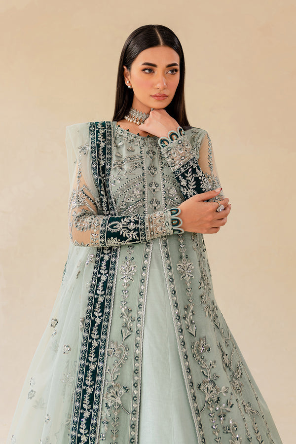 Farasha | Lumiere Formals | FREYA - Designer Dress with Intricate embroidery and embellishments. Shop elegent wedding dress at Maria Faisal.