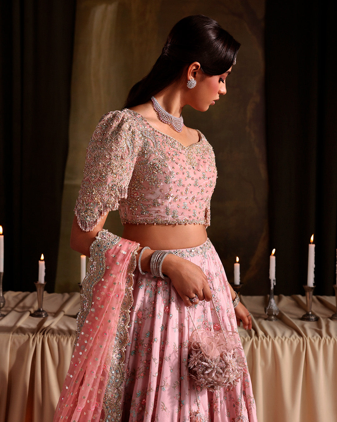 Faiza Saqlain | Zaeva Wedding Formals |Vanna - Wedding Dress - available at Maria Faisal in UK and USA.