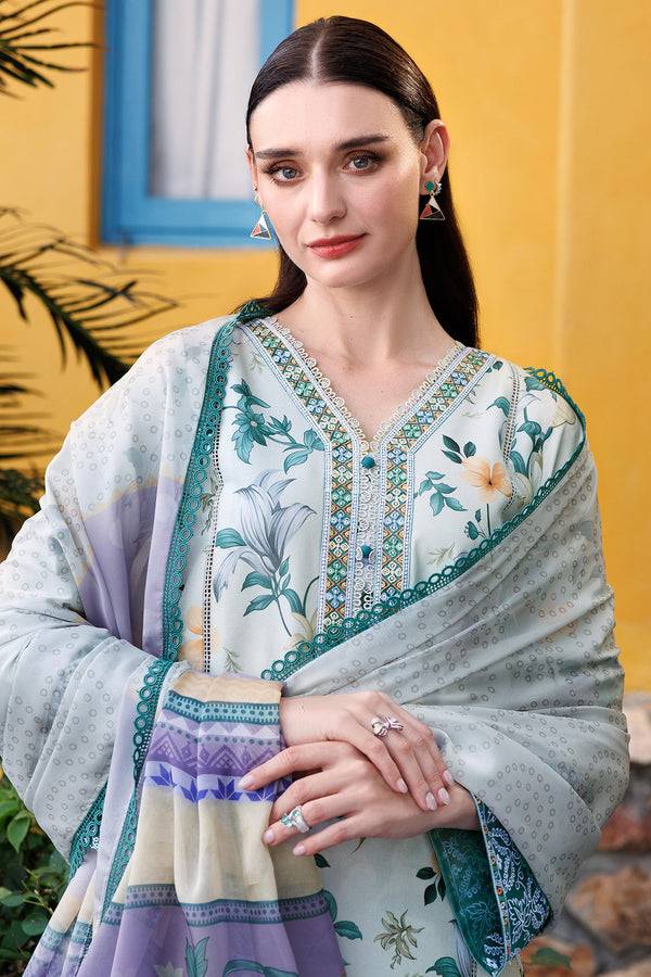 Farasha | Printed Essentials | Aqua Sparkle by Maria Faisal - Registered Vendor of : Farasha - type : Ladies Clothes - 100% original wedding dresses