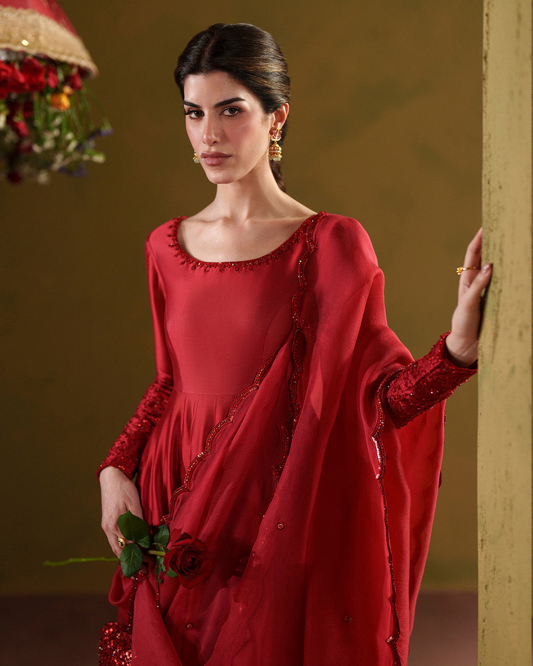 Faiza Saqlain | Lamia Wedding Formals | Siham - Wedding Dress - available at Maria Faisal in UK and USA.