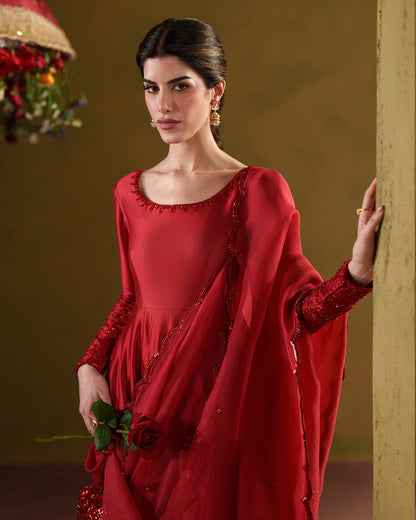 Faiza Saqlain | Lamia Wedding Formals | Siham - Wedding Dress - available at Maria Faisal in UK and USA.