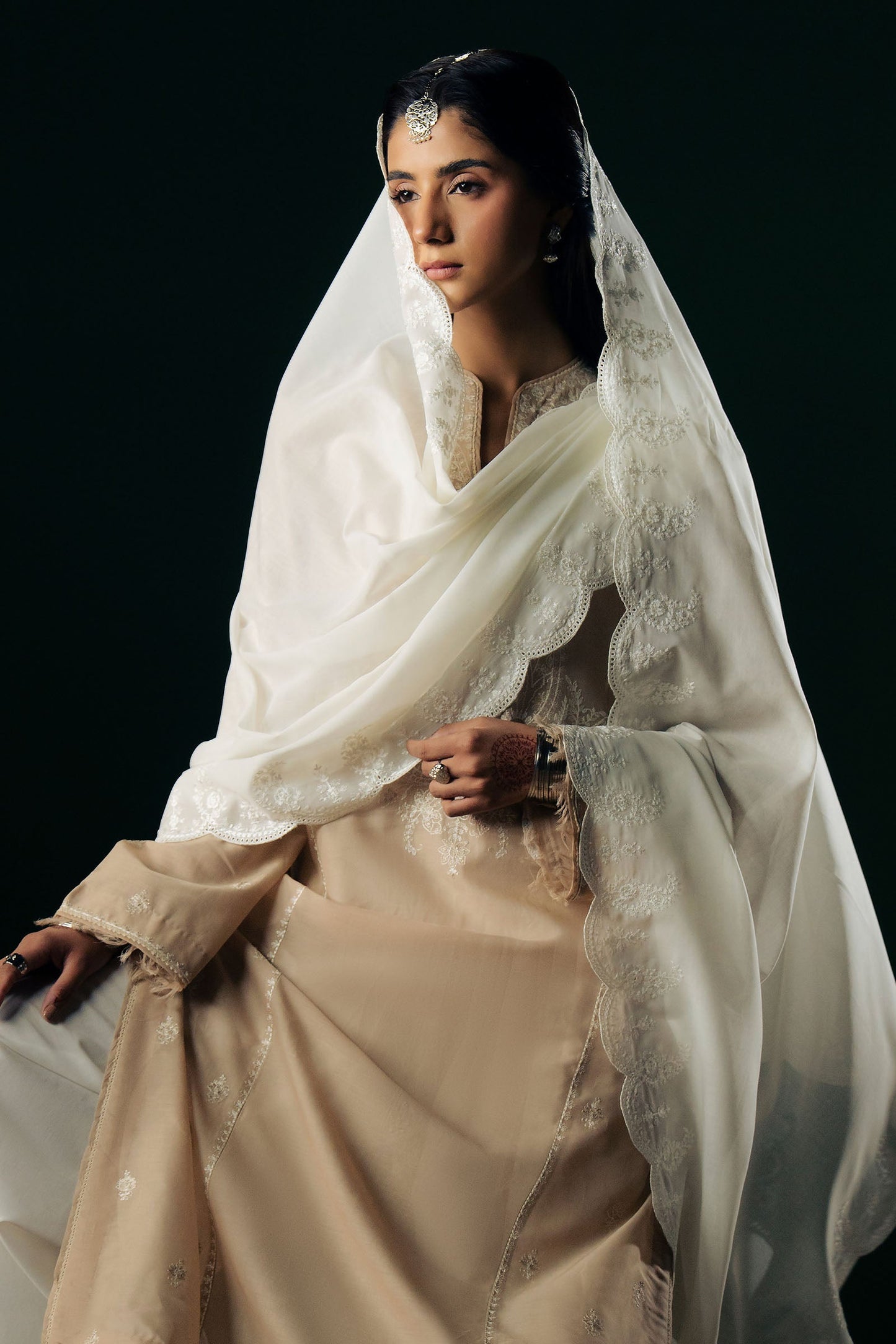 ZaraShahJahan | SS26 | Hinaara - Festive Dress - available at Maria Faisal in UK and USA