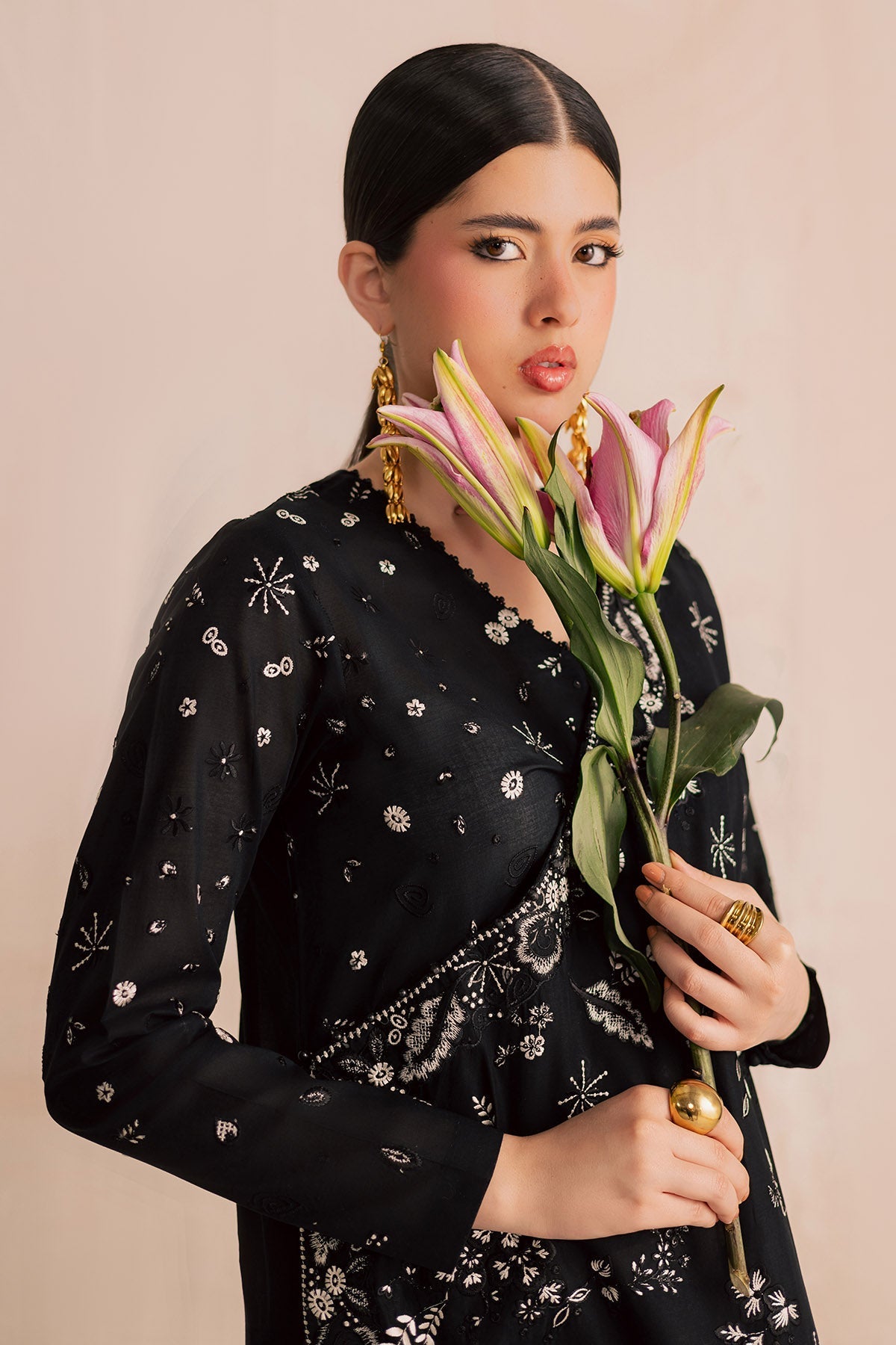 Nureh | Shades of Summer | NP-794 - Luxury Dress - available at Maria Faisal in UK and USA.