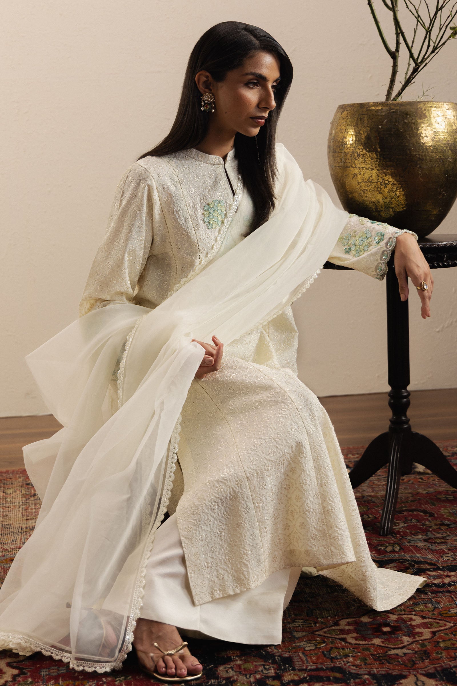 ZaraShahJahan | SS26 | Gulshaam - Festive Dress - available at Maria Faisal in UK and USA