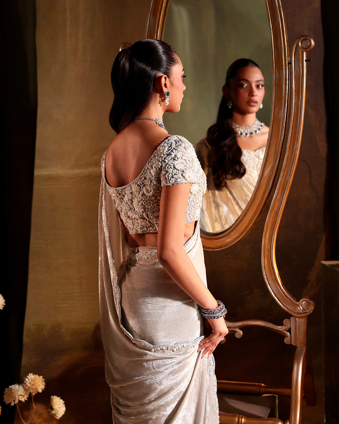 Faiza Saqlain | Zaeva Wedding Formals | Zahavah - Wedding Dress - available at Maria Faisal in UK and USA.