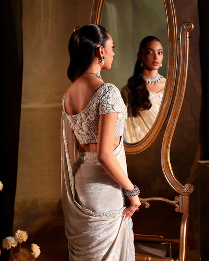 Faiza Saqlain | Zaeva Wedding Formals | Zahavah - Wedding Dress - available at Maria Faisal in UK and USA.