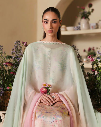 Faiza Saqlain | Serina Luxe | Aeni - Formal Dress - available at Maria Faisal in UK and USA.