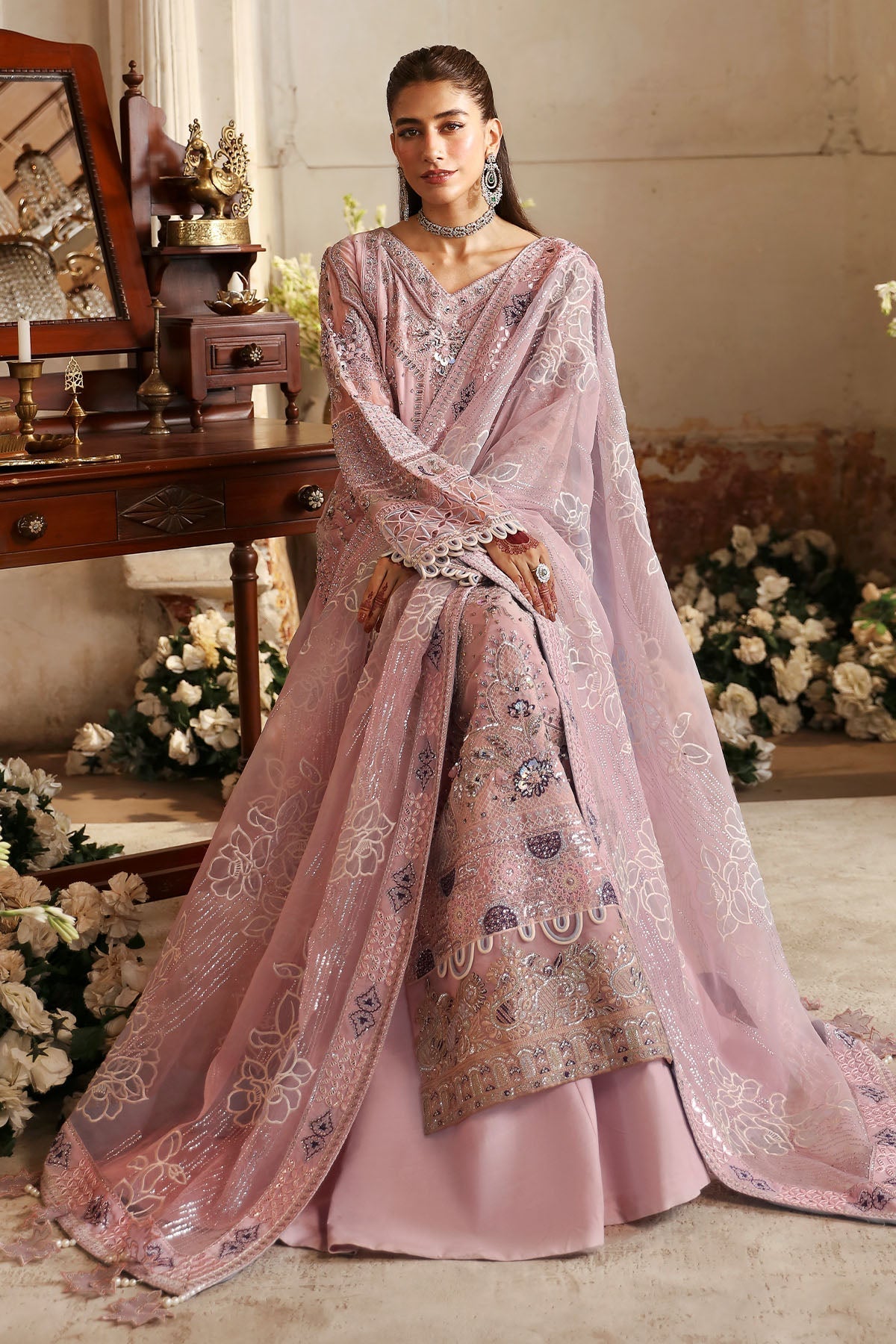 Nureh | Jhoomro Wedding Formals | NL-69 RANIA - Wedding Dress - Maria Faisal