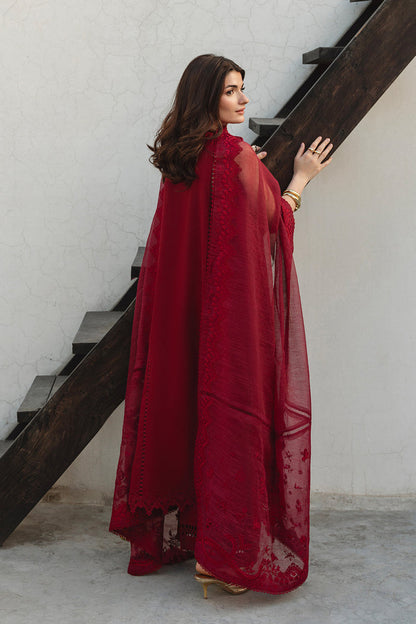 Ayzel | Whisper 26 | BLUSH - Luxury Dress - available at Maria Faisal in UK and USA.
