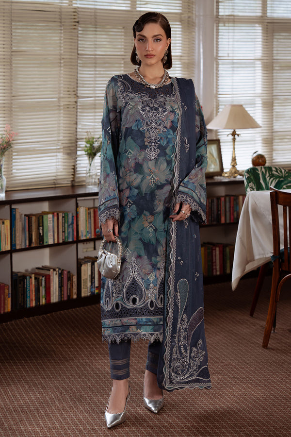 Nureh | Swiss Lawn | NS-162 - Luxury Dress - available at Maria Faisal in UK and USA.