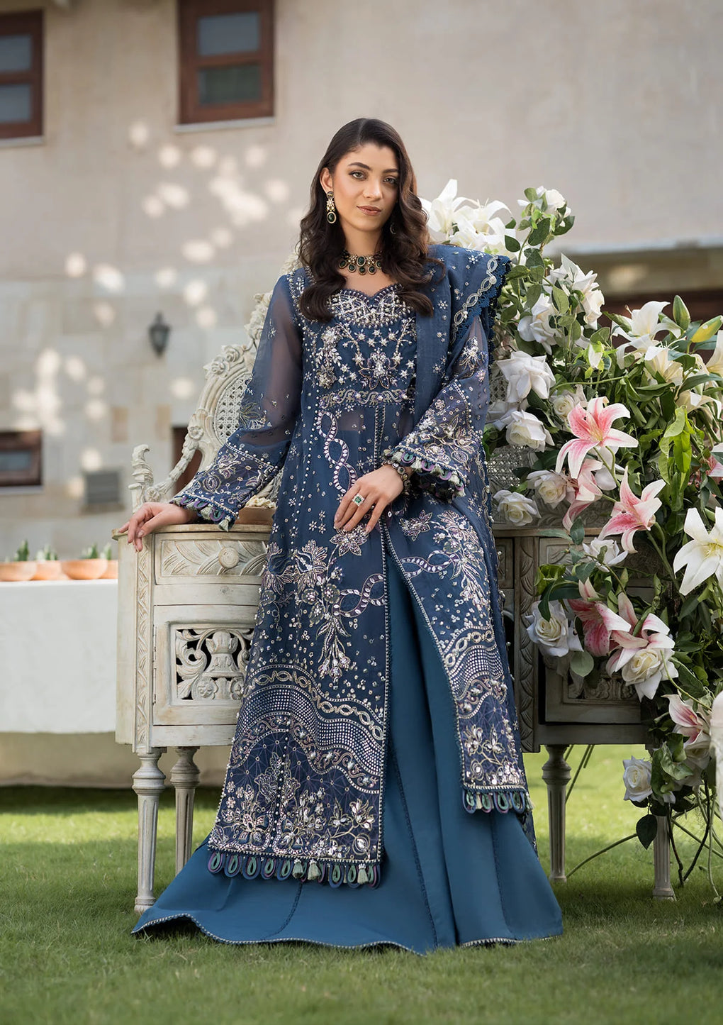Elaf Premium | Formal Handwork Collection | EFH-04 FALAK - Ladies Clothes - Maria Faisal