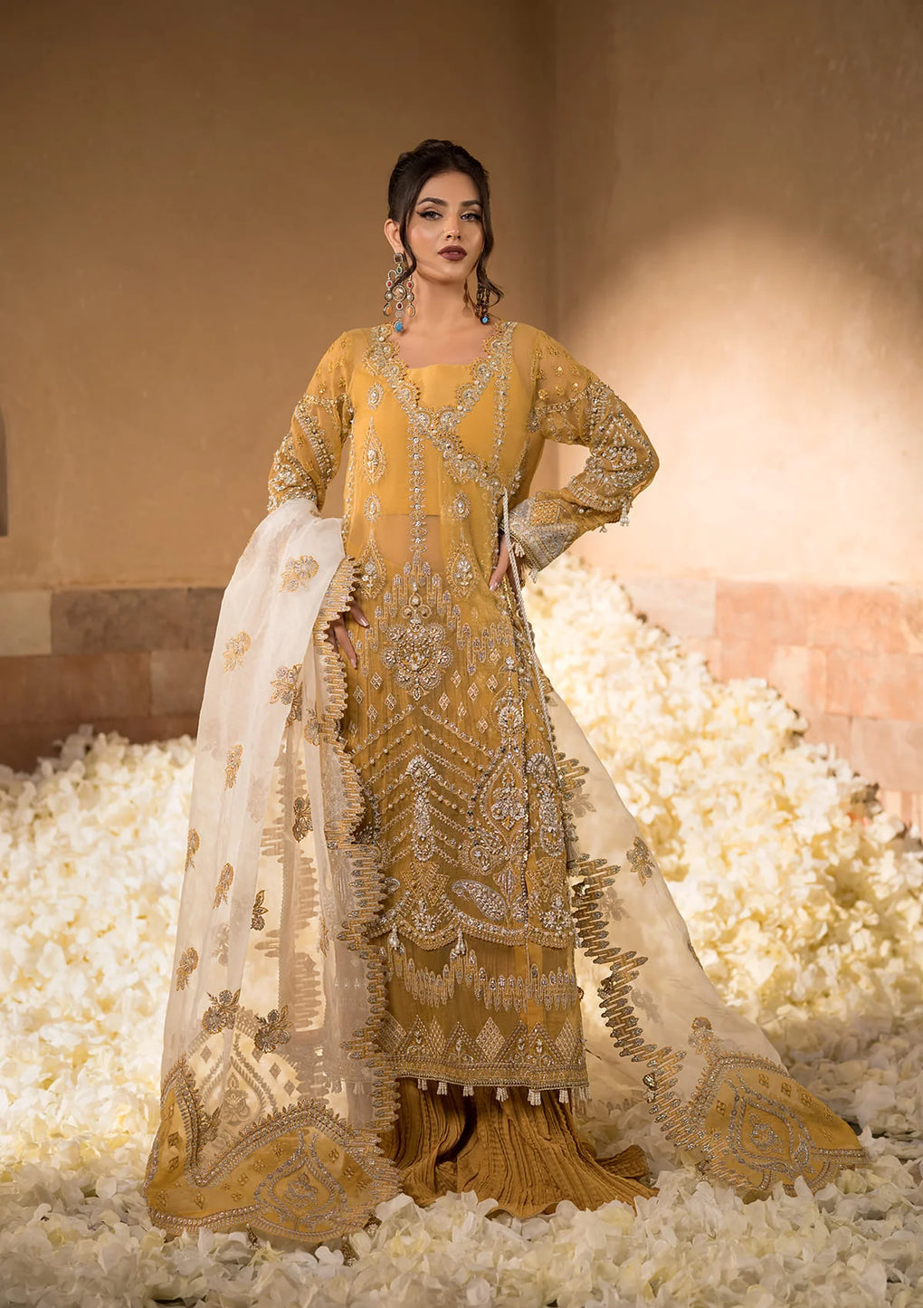 Elaf Premium | Formal Handwork Collection | EFH-07 SAHAR - Ladies Clothes - Maria Faisal