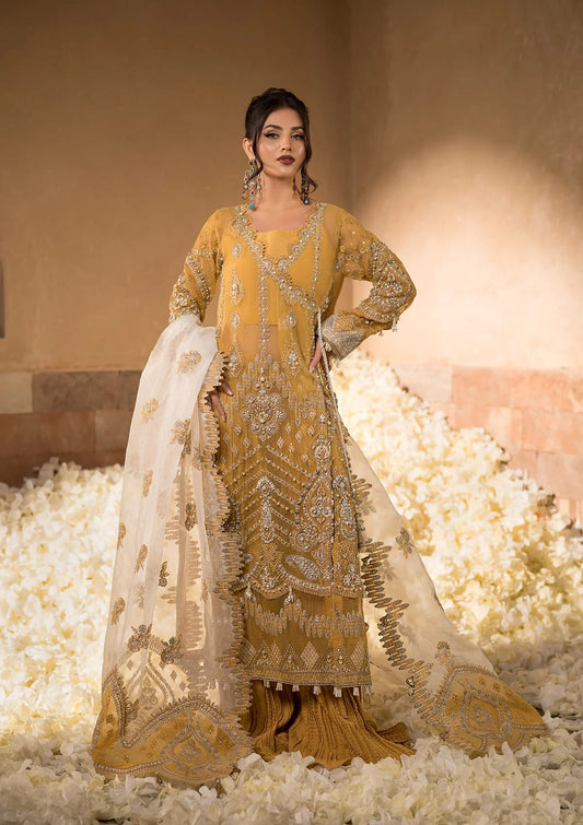 Elaf Premium | Formal Handwork Collection | EFH-07 SAHAR - Ladies Clothes - Maria Faisal