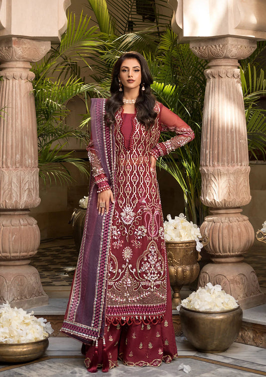 Elaf Premium | Formal Handwork Collection | EFH-06 GHAZAL - Ladies Clothes - Maria Faisal