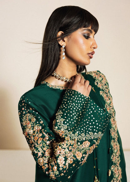 Hussain Rehar | Luxury Pret 26 | Noor Lepoque - Luxury Dress - available at Maria Faisal in UK and USA.