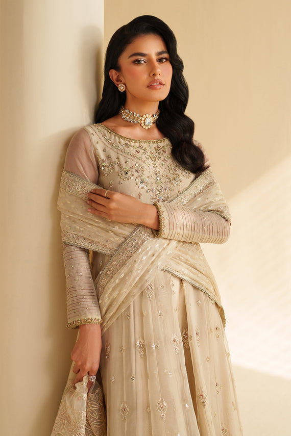 Naqshi | Feemora Organza Raw Silk | Aroha - Formal Dress - available at Maria Faisal in UK and USA.