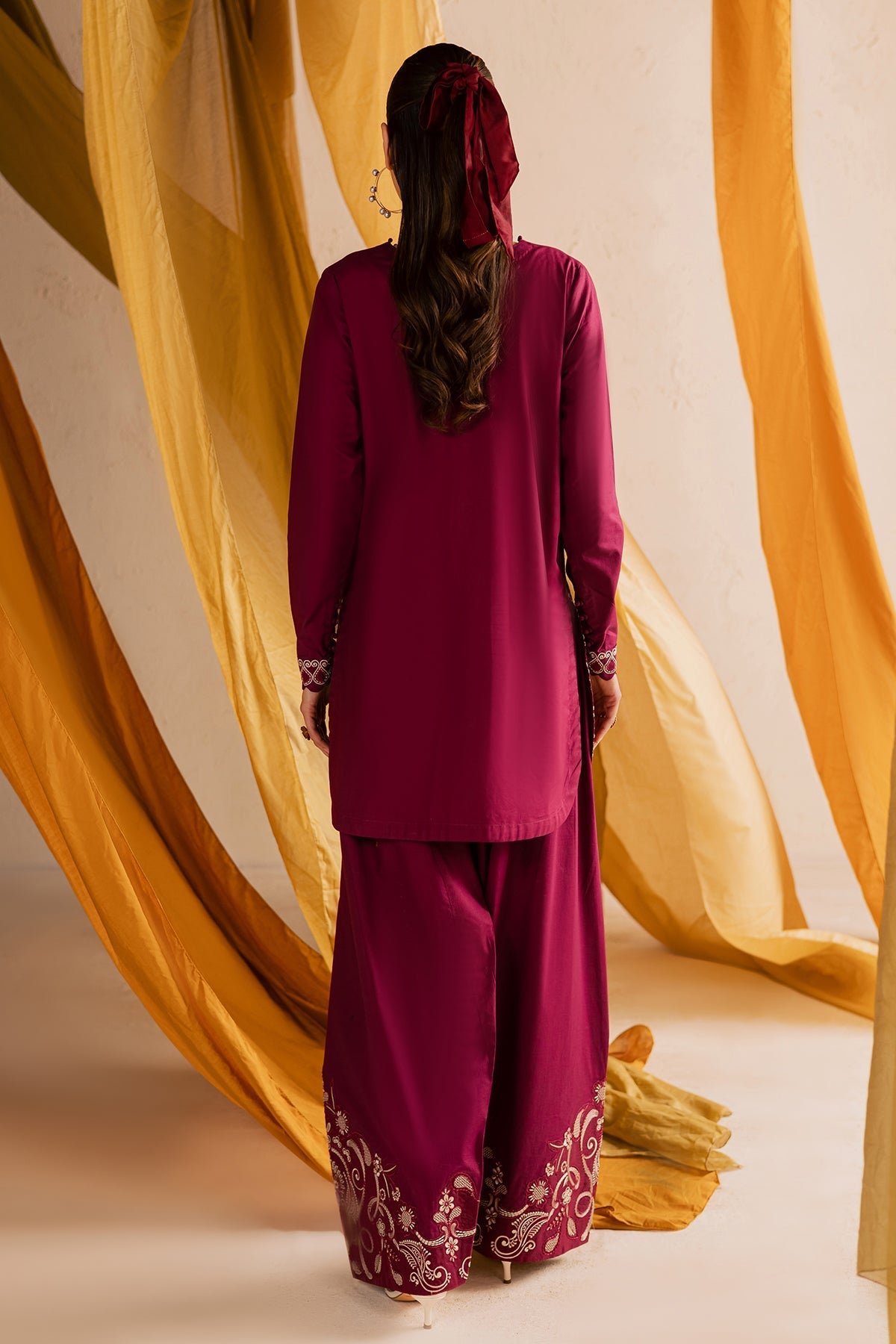 Nureh | Shades of Summer | NP-679 - Luxury Dress - available at Maria Faisal in UK and USA.
