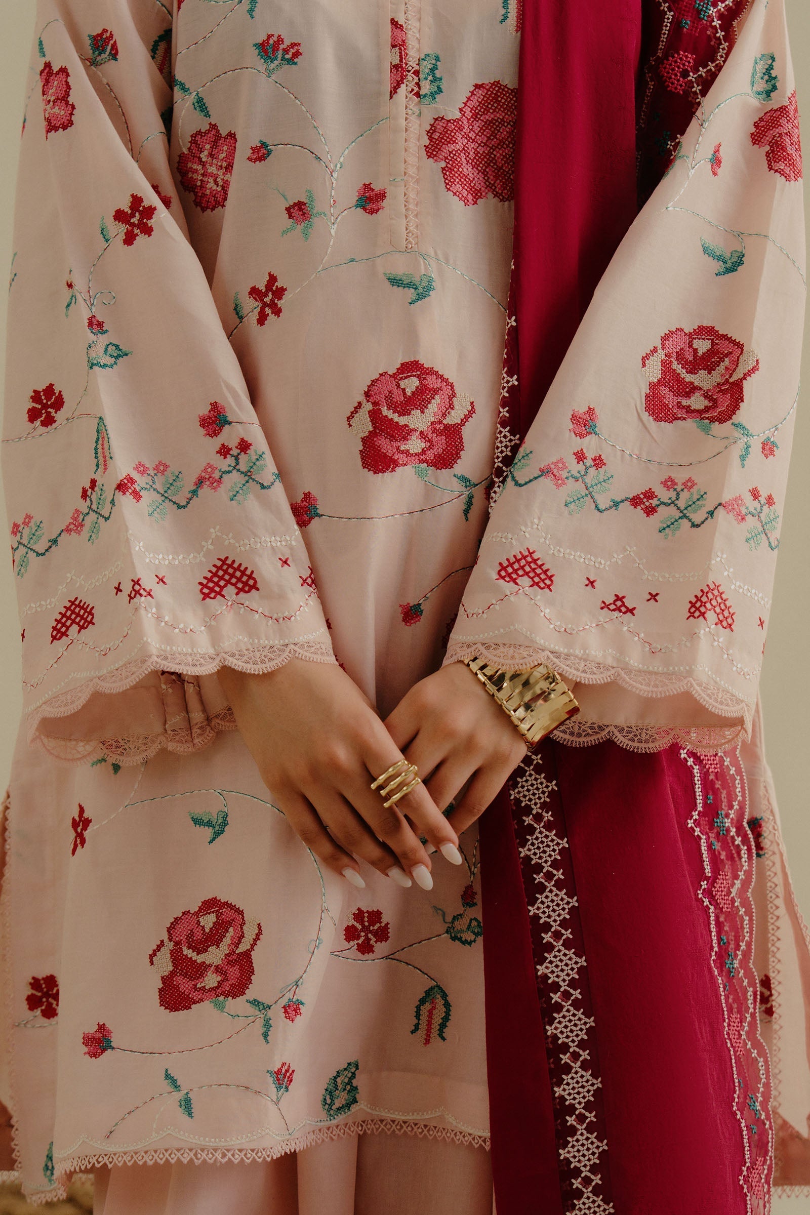 Zara Shahjahan | Coco Lawn 25 | Zufra-6A - Ladies Clothes - Maria Faisal