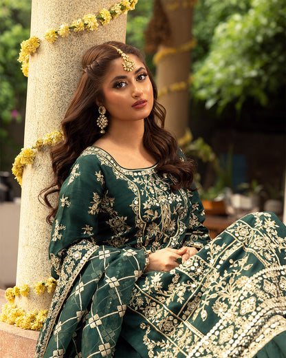 Faiza Saqlain | Nira Festive | Ahin - Wedding Dress - Maria Faisal