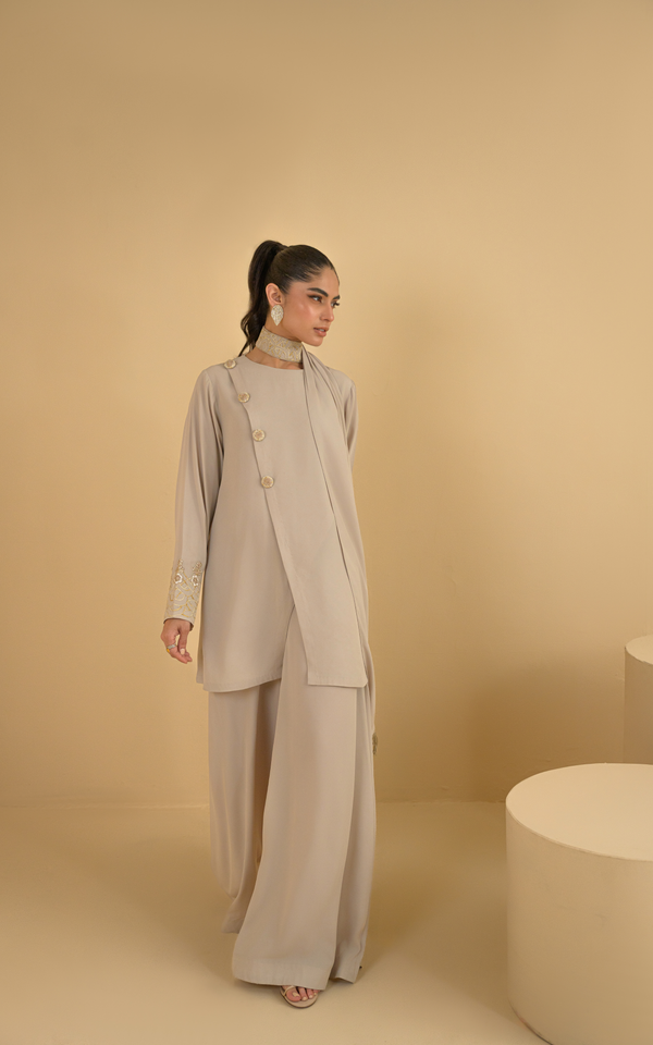 Sana Abbas | La Fiesta | Tessa - Luxury Dress - available at Maria Faisal in UK and USA.
