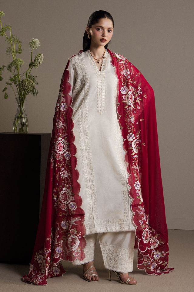 Zara Shahjahan | Festive 26 | Mehrunisa - Luxury Dress - available at Maria Faisal in UK and USA.