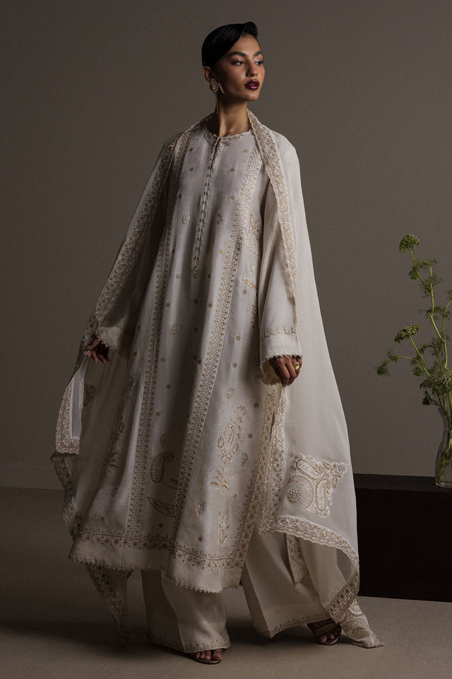 Zara Shahjahan | Festive 26 | SAFA - Luxury Dress - available at Maria Faisal in UK and USA.