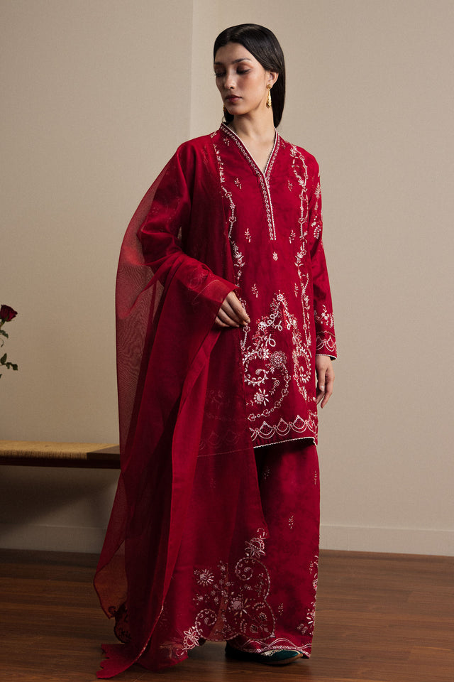 Zara Shahjahan | Pret 26 | SURKHAAB - Luxury Dress - available at Maria Faisal in UK and USA.
