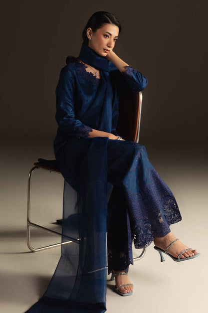 Zara Shahjahan | Festive 26 | Saniya - Luxury Dress - available at Maria Faisal in UK and USA.