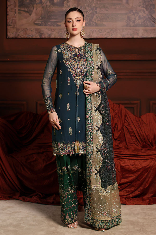 Nureh | Alfaaz Formals | NL-88 - Formal Dress - available at Maria Faisal in UK and USA.
