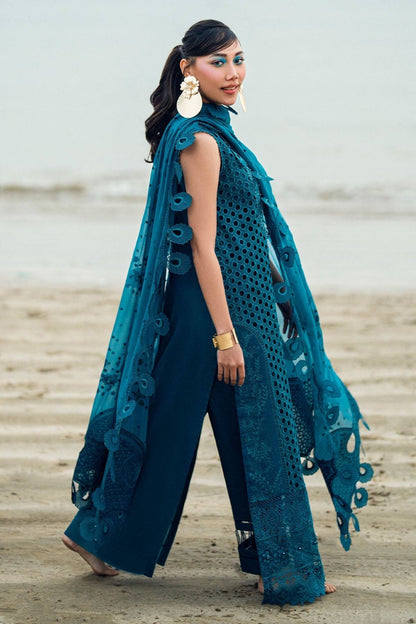 Nureh | Khuwab Luxury Lawn | NE-148 by Maria Faisal - Registered Vendor of : Nureh - type : Ladies Clothes - 100% original wedding dresses