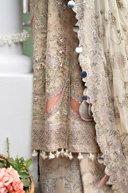 Nureh | Jhoomro Formals |NL-96 Izel - Formal Dress - available at Maria Faisal in UK and USA.