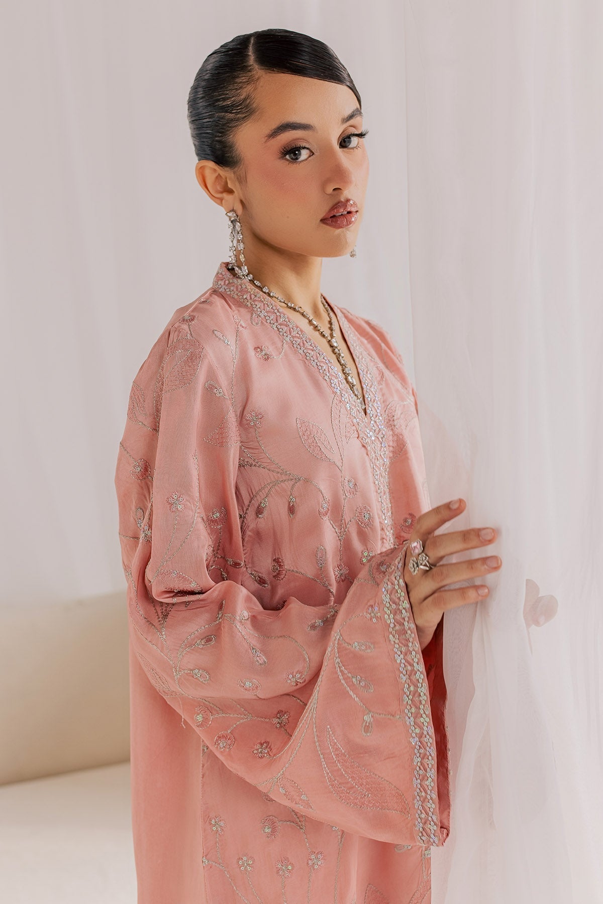 Nureh | Fancy Formal 26 | NP-798 - Formal Dress - available at Maria Faisal in UK and USA.