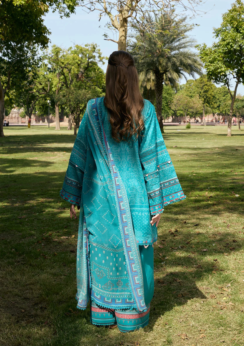 Kahf Premium | Prints Collection 26 | KPS-5B KEHKASHAN - Luxury Dress - available at Maria Faisal in UK and USA.