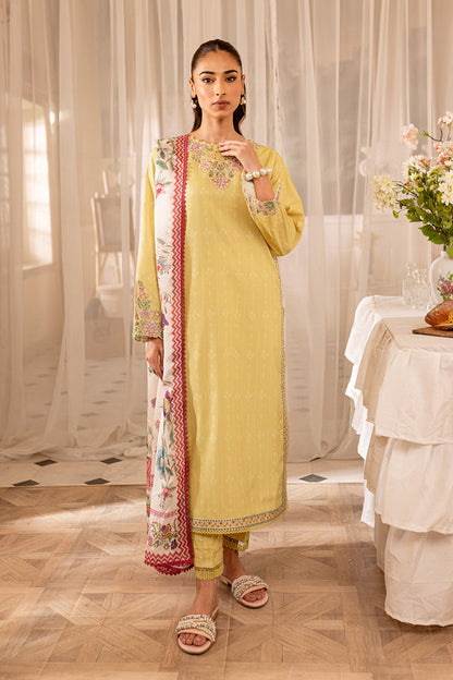 Farasha | Seraya Lawn 24 | FERN - Designer Dress with Intricate embroidery and embellishments. Shop elegent wedding dress at Maria Faisal.