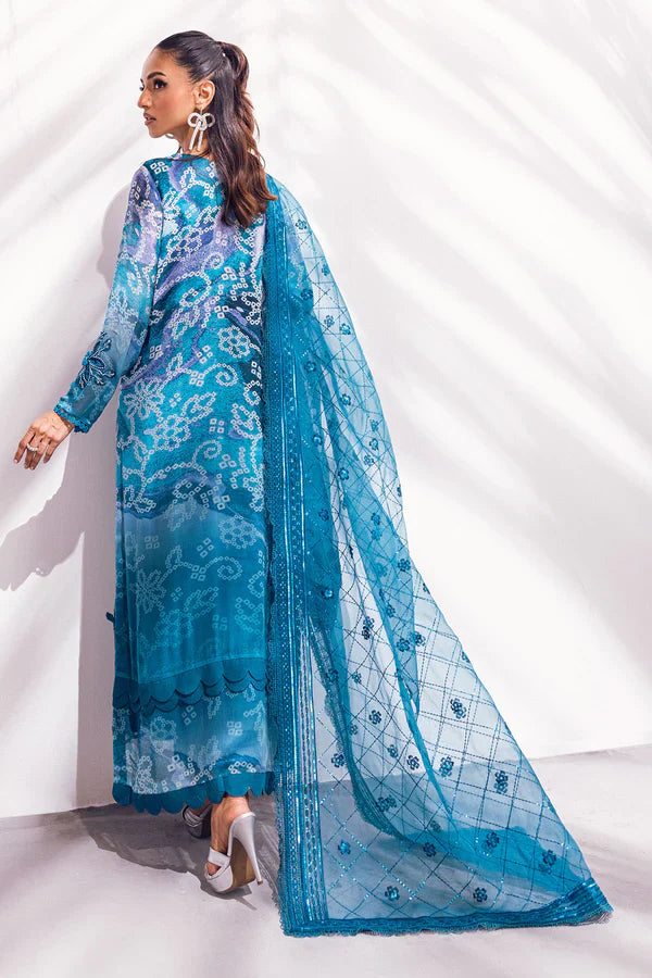 Nureh | Ballerina Formals | Blue Charm - Wedding Dress - Maria Faisal