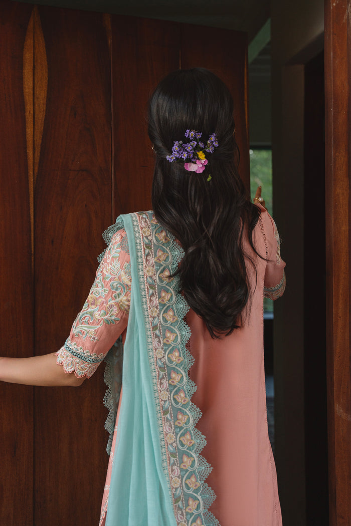 Ayzel | Whisper 26 | DOVE - Luxury Dress - available at Maria Faisal in UK and USA.