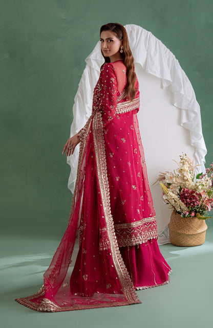 Eleshia | Zarin Wedding Formals 26 | Meher - Wedding Dress - available at Maria Faisal in UK and USA.