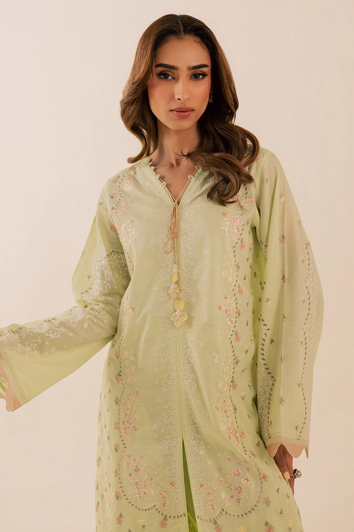 Nureh | Shades of Summer | NP-671 - Luxury Dress - available at Maria Faisal in UK and USA.