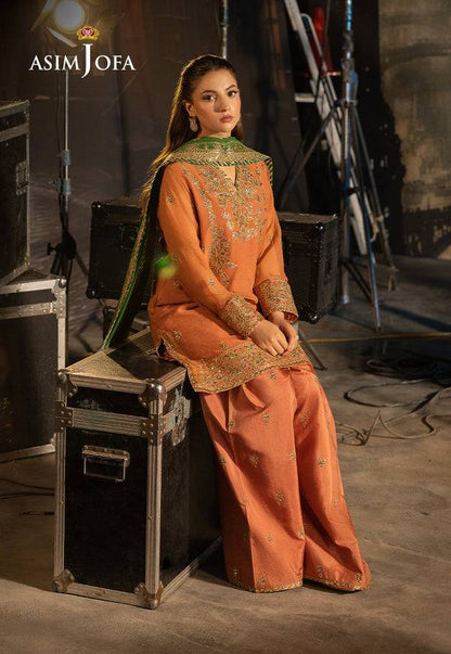 Asim Jofa | Festive Collection 25 | AJLF-03 by Maria Faisal - Registered Vendor of : Asim Jofa - type : Ladies Clothes - 100% original wedding dresses