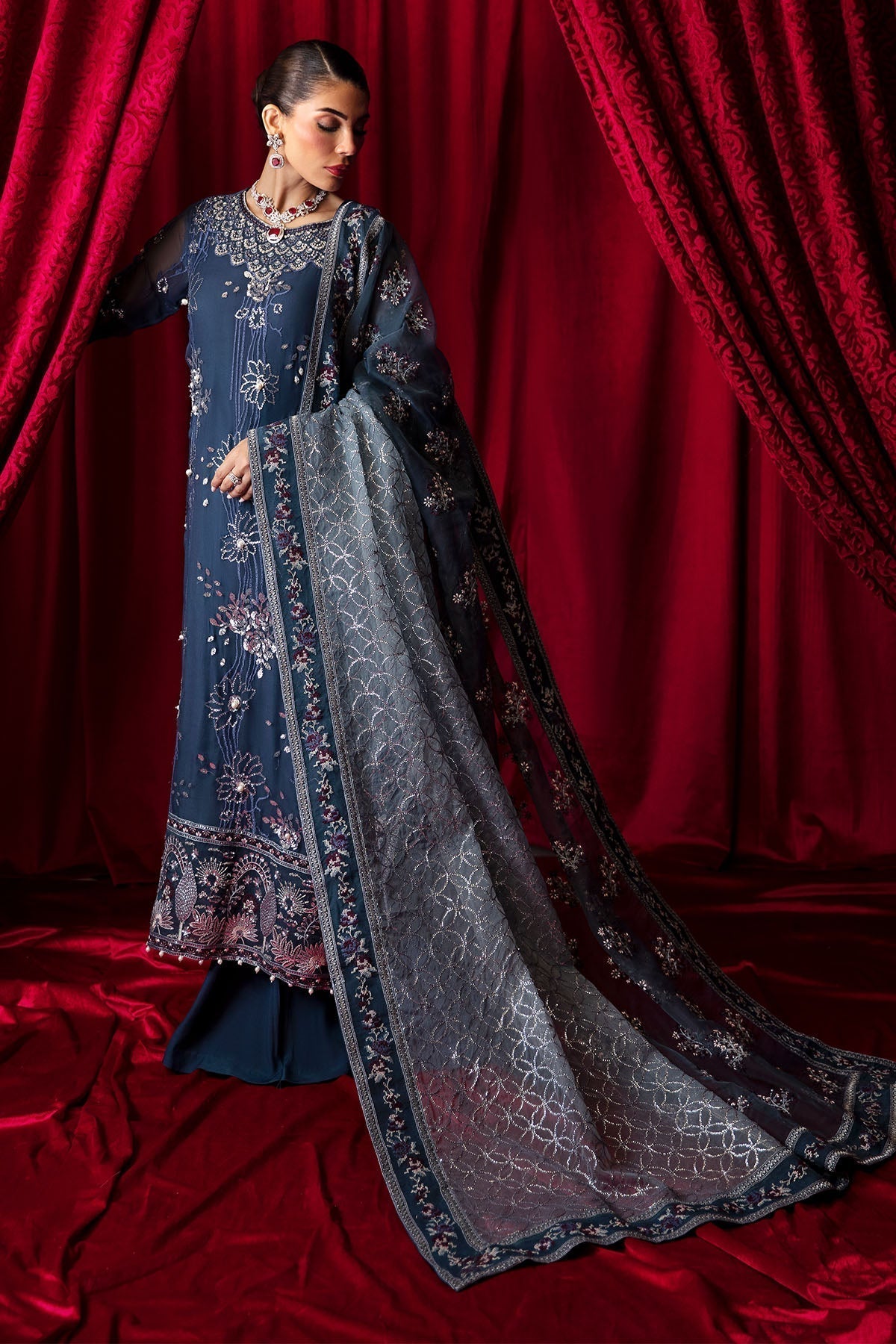 Nureh | Elanora Formal 24 | NEL-52-Cielle - Ladies Clothes - Maria Faisal