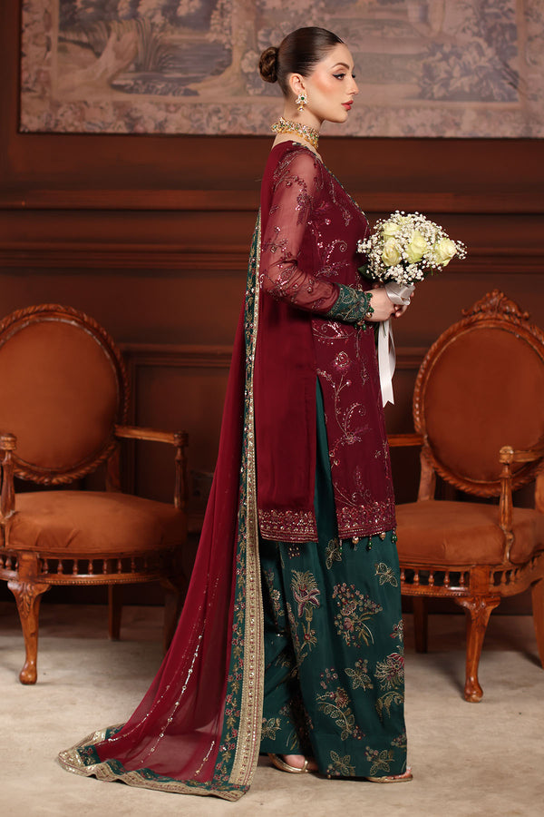 Nureh | Alfaaz Formals | NL-90 - Formal Dress - available at Maria Faisal in UK and USA.