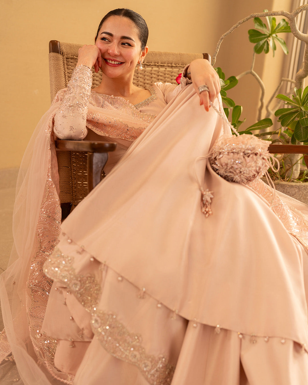 Faiza Saqlain | Reina Luxe | Mirari - Formal Dress - available at Maria Faisal in UK and USA.