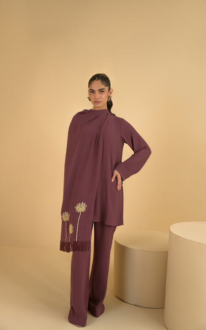 Sana Abbas | La Fiesta | Vanya - Luxury Dress - available at Maria Faisal in UK and USA.
