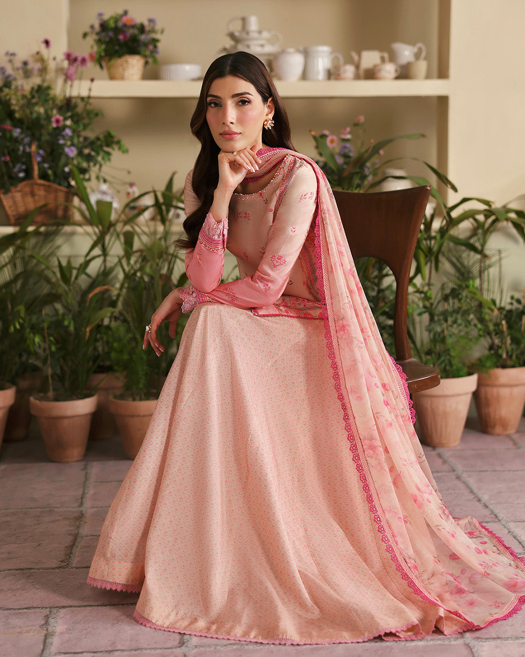 Faiza Saqlain | Serina Luxe | Amelia - Formal Dress - available at Maria Faisal in UK and USA.