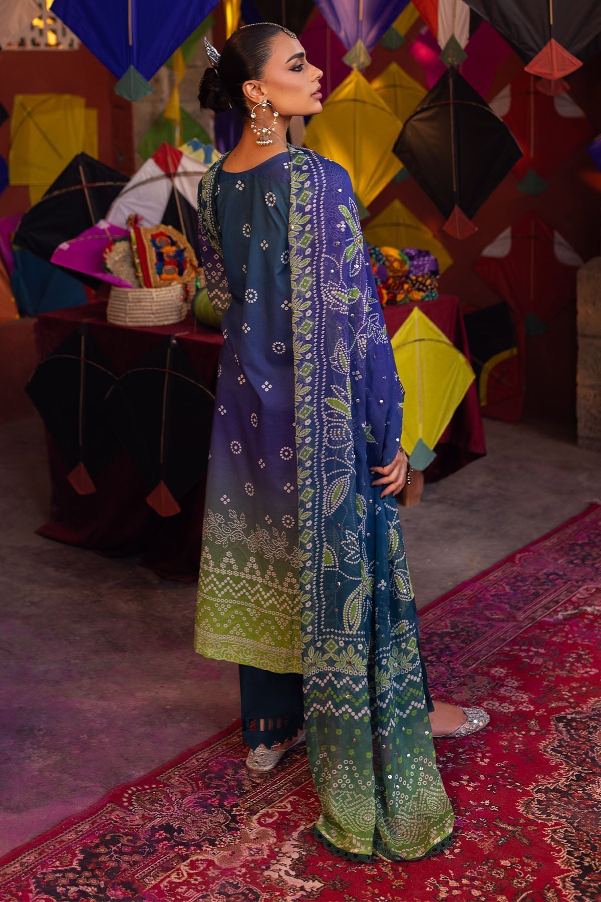 Nureh | Bazaar Lawn | NS-133 - Ladies Clothes - Maria Faisal