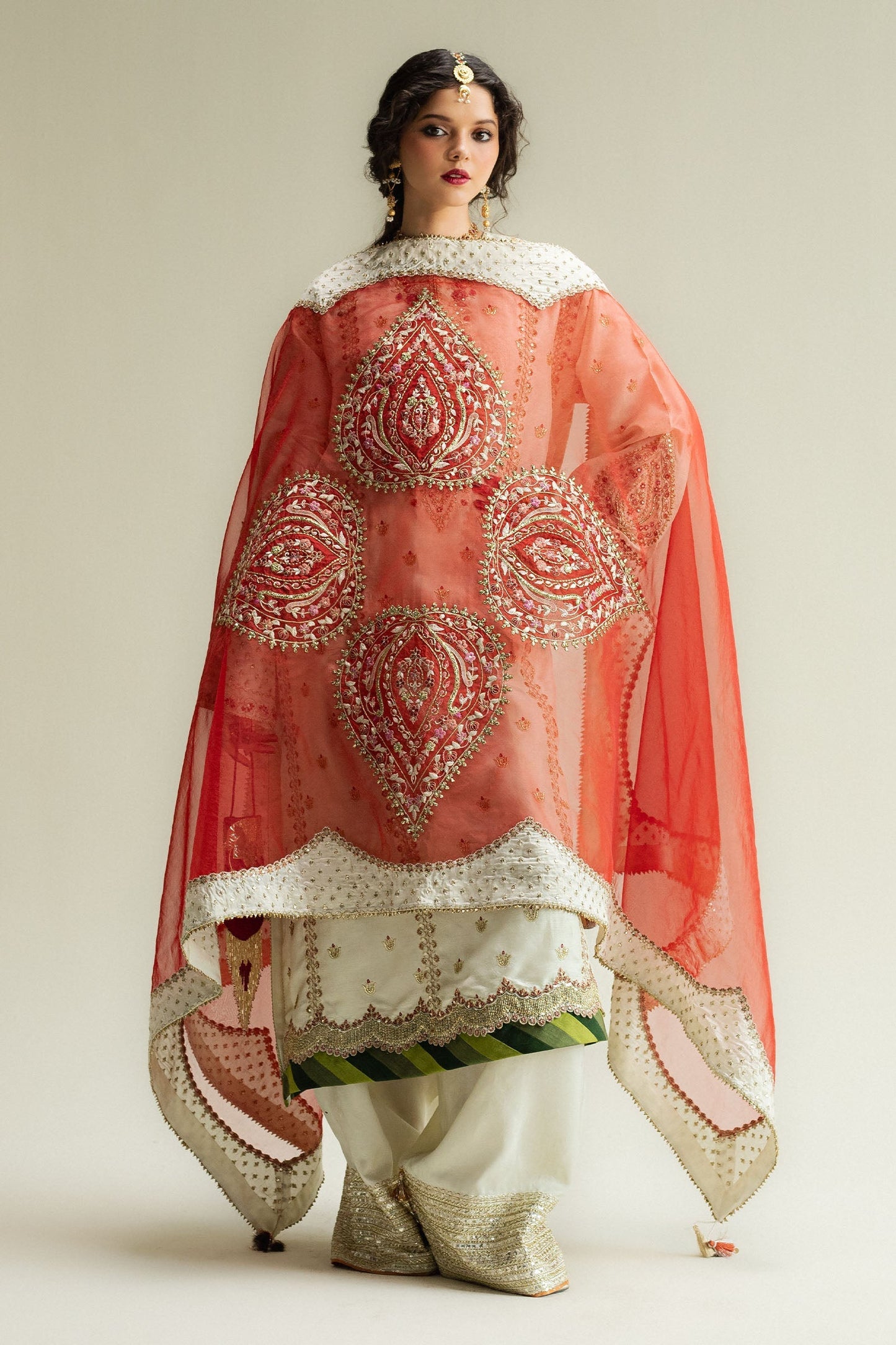 Zara Shahjahan | Wedding Formals 25 |Soz - Formal Dress - available at Maria Faisal in UK and USA.