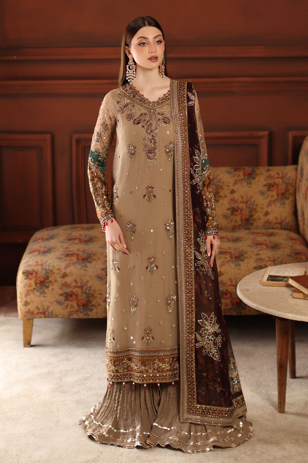Nureh | Alfaaz Formals | NL-91 - Formal Dress - available at Maria Faisal in UK and USA.