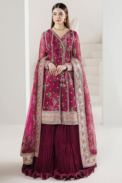 Farasha | Formals 26 | Rouge Reign - Formal Dress - available at Maria Faisal in UK and USA.