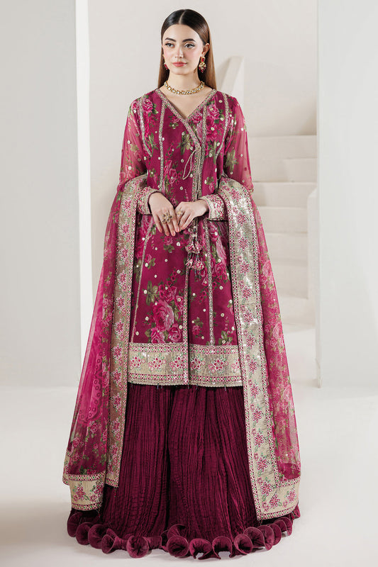 Farasha | Formals 26 | Rouge Reign - Formal Dress - available at Maria Faisal in UK and USA.